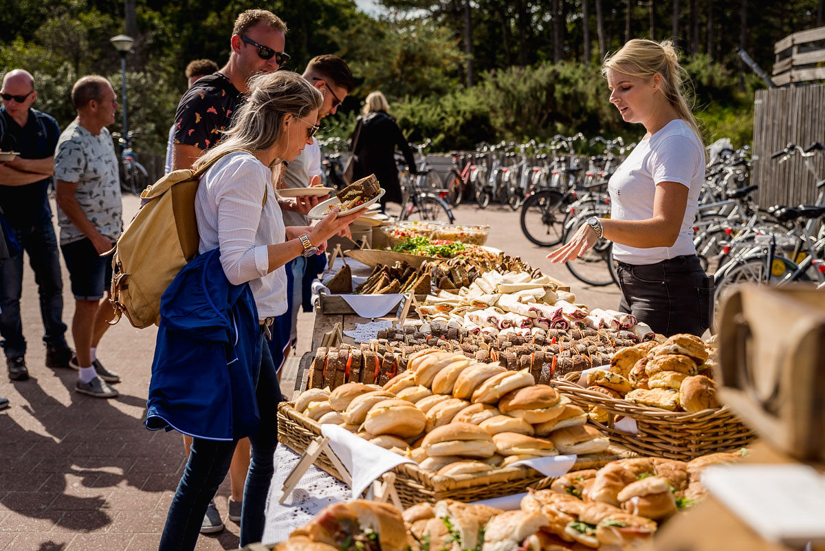 Verse lunch op Vlieland